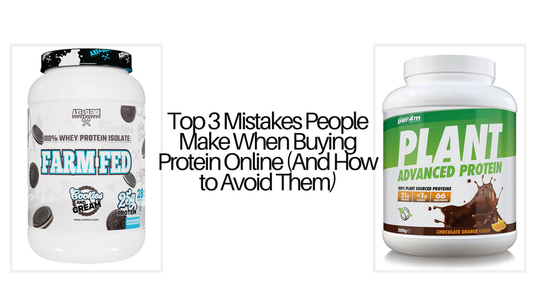 Top 3 Mistakes People Make When Buying Protein Online (And How to Avoid Them)