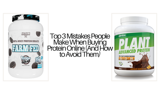 Top 3 Mistakes People Make When Buying Protein Online (And How to Avoid Them)