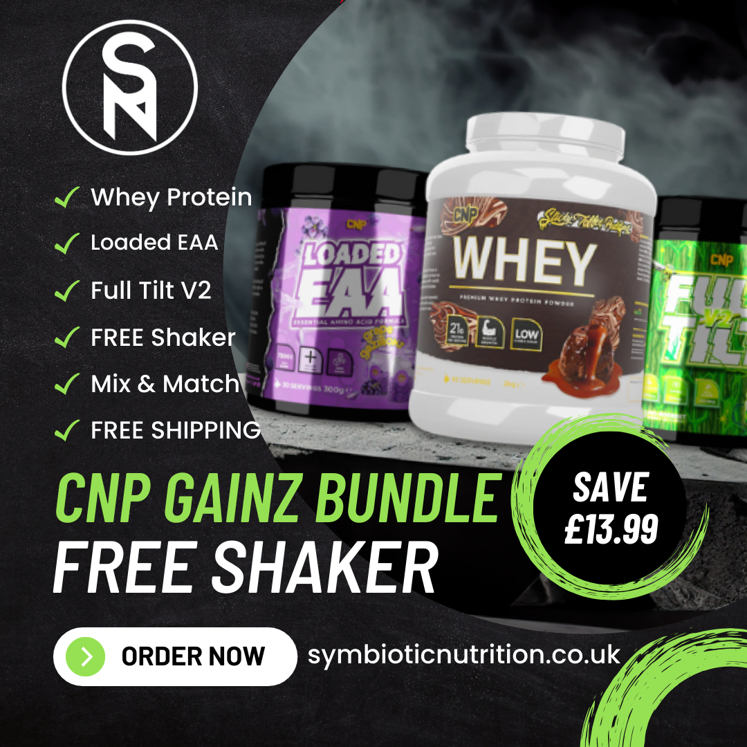 CNP - Gainz Bundle (Loaded EAAs, Whey, Full Tilt V2 + Free Shaker)