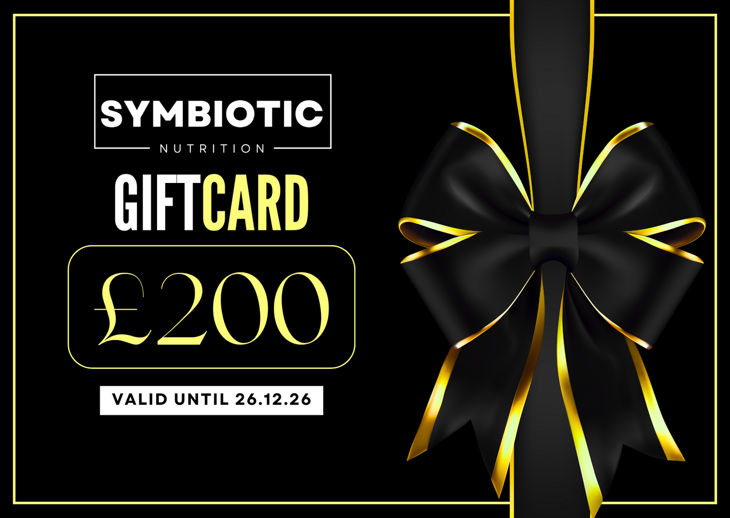 Symbiotic Nutrition - Gift Card