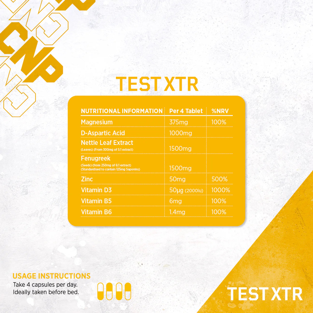 Pro Test XTR - 120 caps