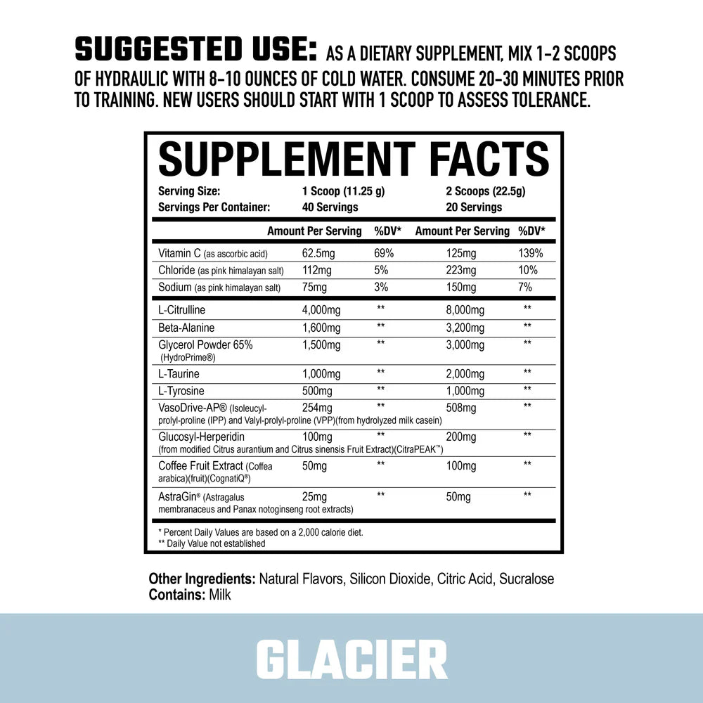 Hydraulic V2 Non-Stim Pre-Workout