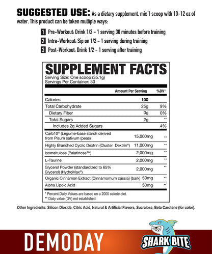 Demoday Carbohydrate Powder