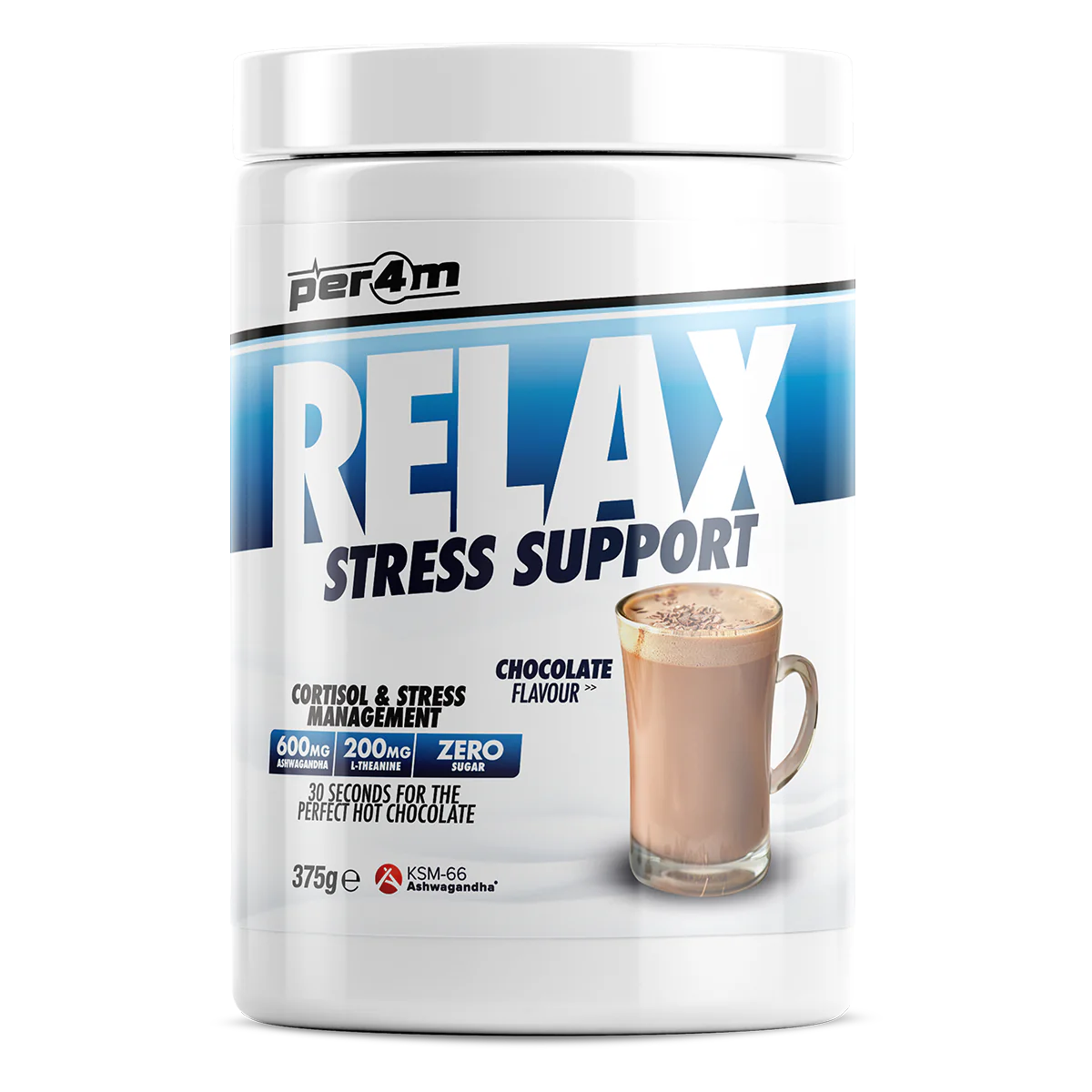 Per4m Relax Stress Support 375g Chocolate