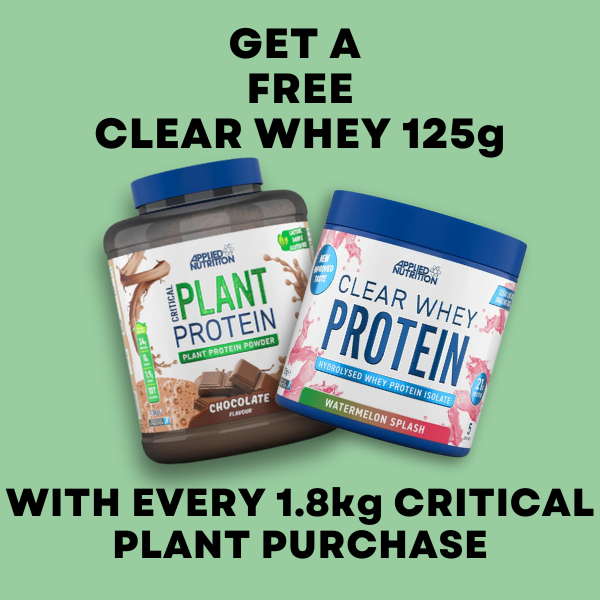 Critical Plant With Free Clear Whey 125g