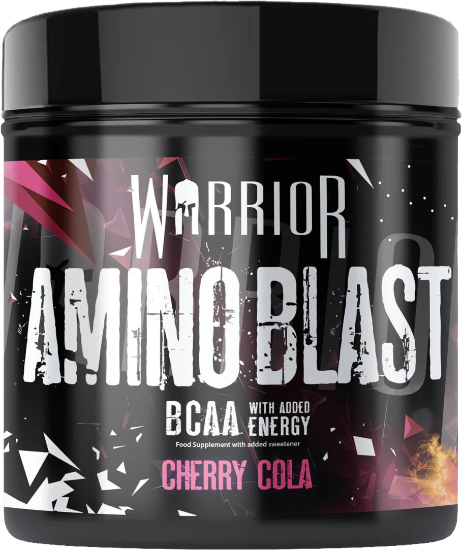 Tub Of Amino Blast BCAA from the brand Warrior In the flavour Cherry Cola